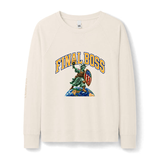 Final Boss - French Terry Sweatshirt - Women's