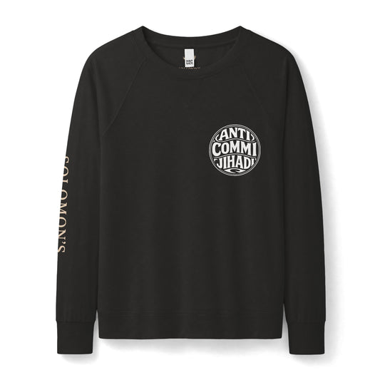 Anti Commijihadi Featherweight Women's Crewneck Sweatshirt