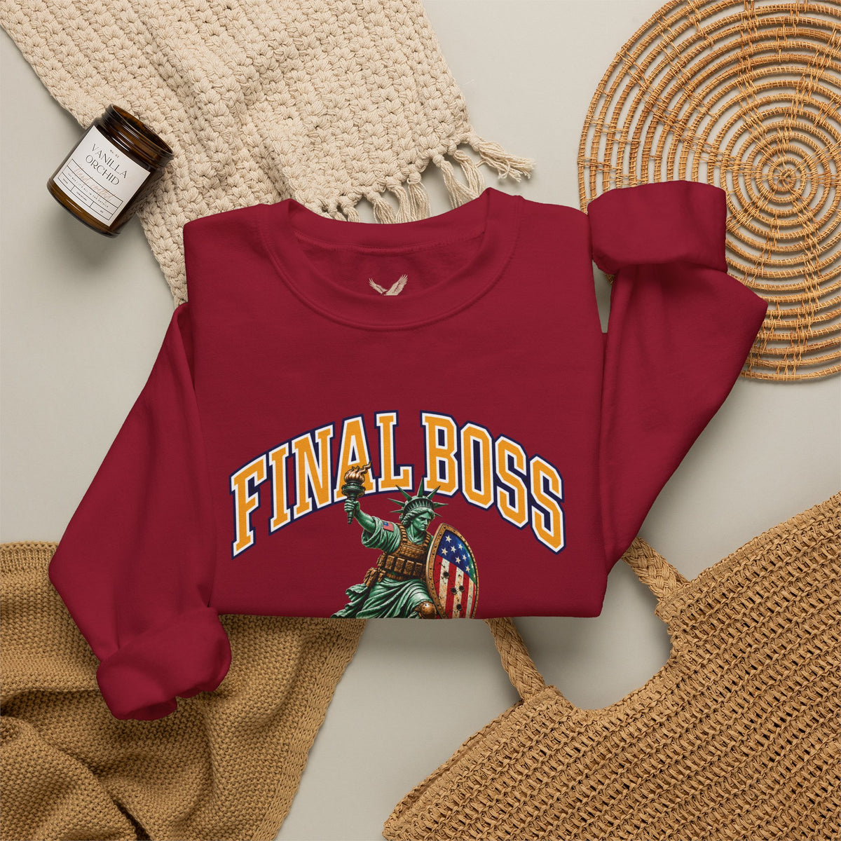 Final Boss - Crewneck Sweatshirt - Unisex