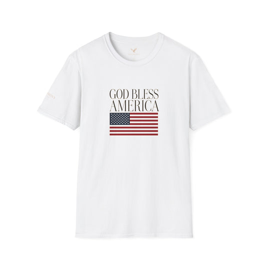 God Bless America (Lg) - Short Sleeve T-Shirt - Unisex