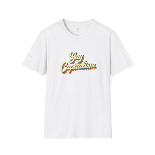 Yay Capitalism Retro - Short Sleeve T-Shirt - Unisex