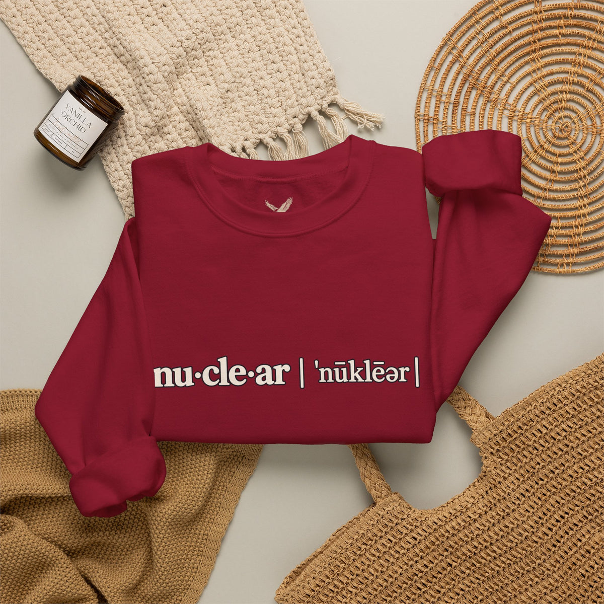 nu-cle-ar - Crewneck Sweatshirt - Unisex