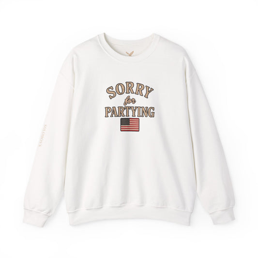Sorry for Partying - Crewneck Sweatshirt - Unisex