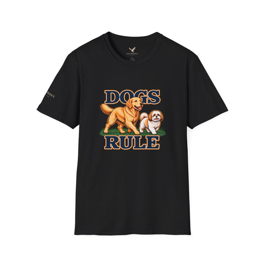 Dogs Rule - Short Sleeve T-Shirt - Unisex
