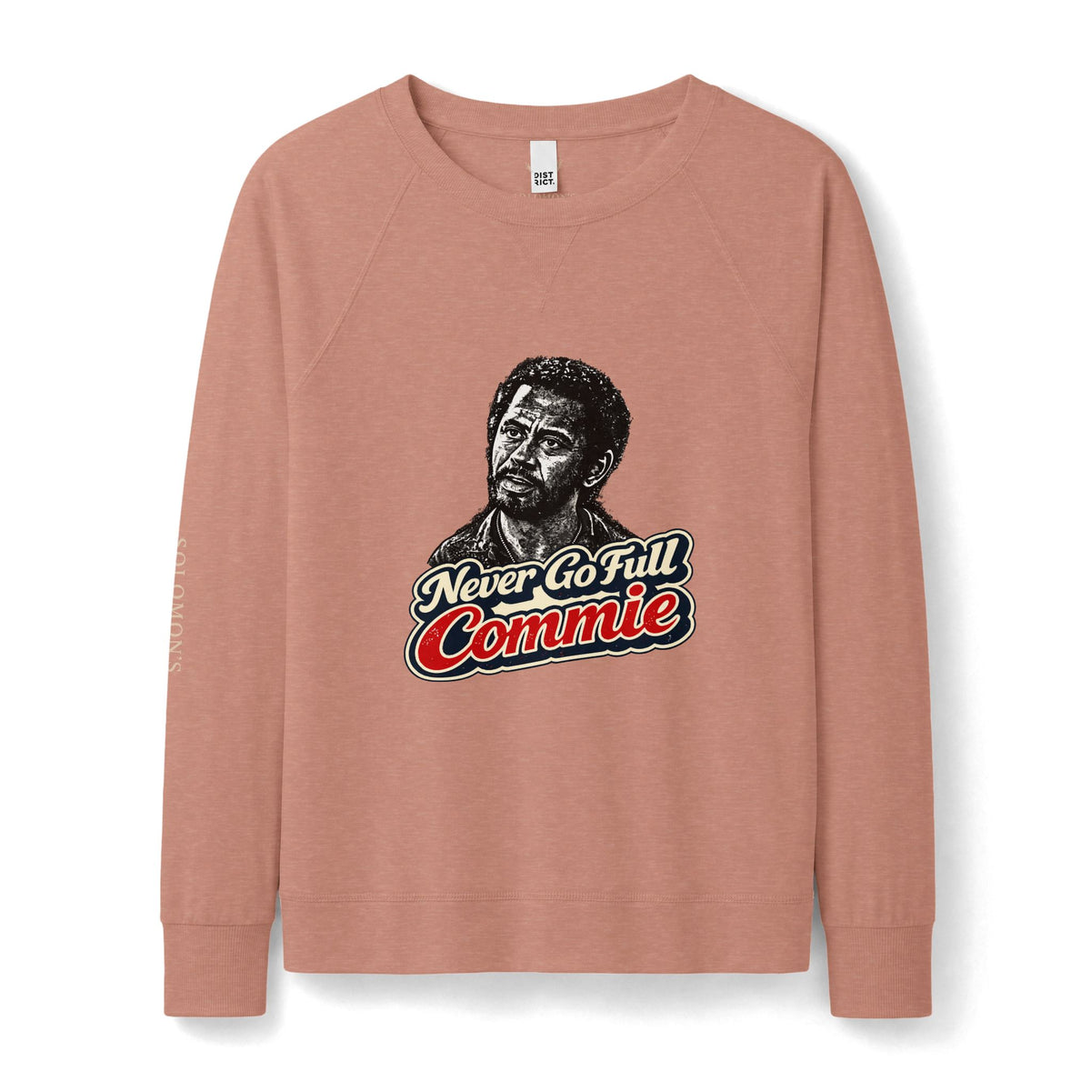 Never Go Full Commie - French Terry Sweatshirt - Women's