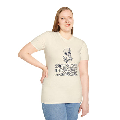 Friendly Alien - Short Sleeve T-Shirt - Unisex