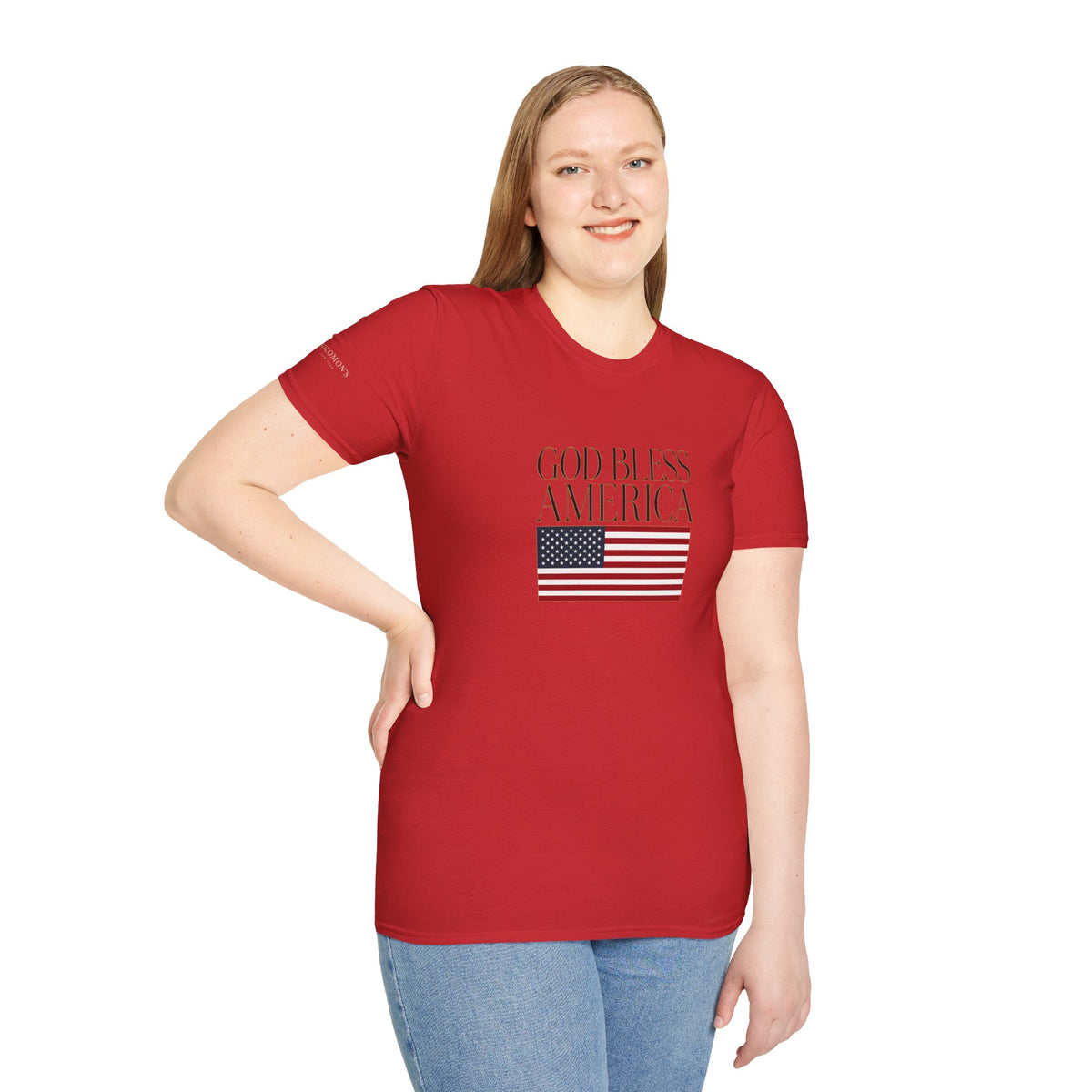 God Bless America (Lg) - Short Sleeve T-Shirt - Unisex