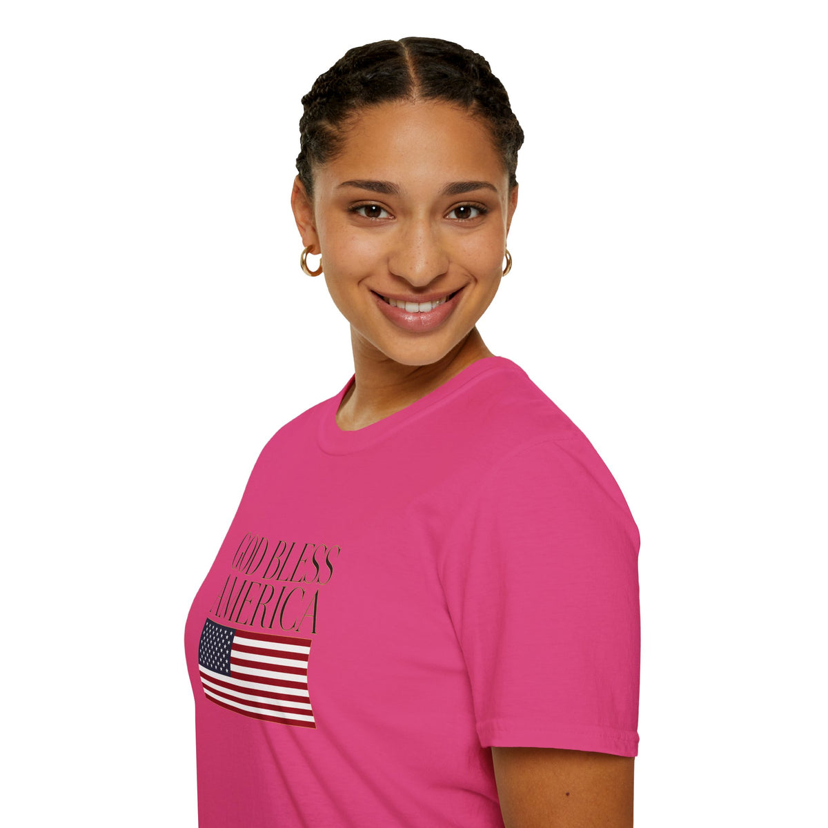God Bless America (Lg) - Short Sleeve T-Shirt - Unisex