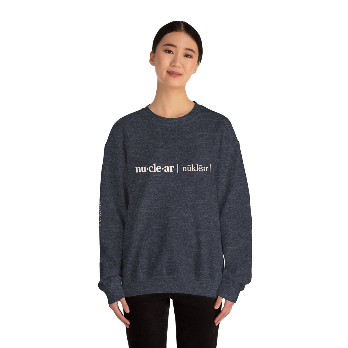 nu-cle-ar - Crewneck Sweatshirt - Unisex