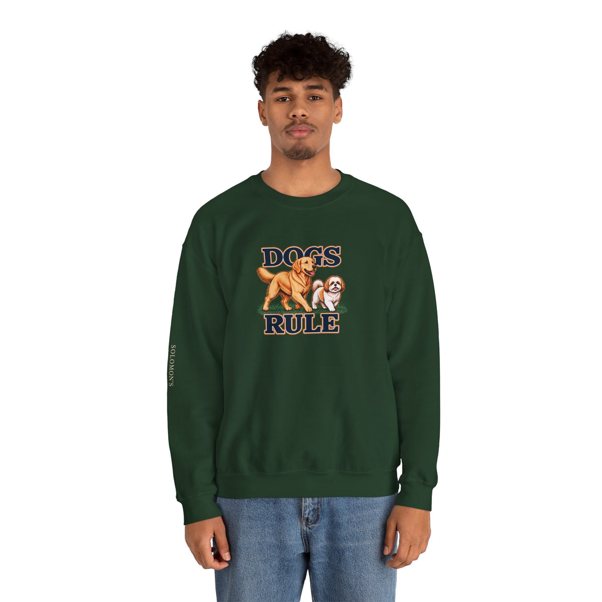 Dogs Rule - Crewneck Sweatshirt - Unisex