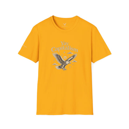 Yay Capitalism Eagle - Short Sleeve T-Shirt - Unisex