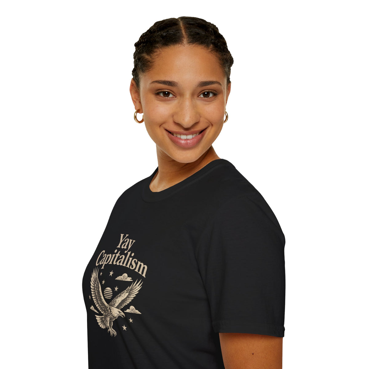 Yay Capitalism Eagle - Short Sleeve T-Shirt - Unisex
