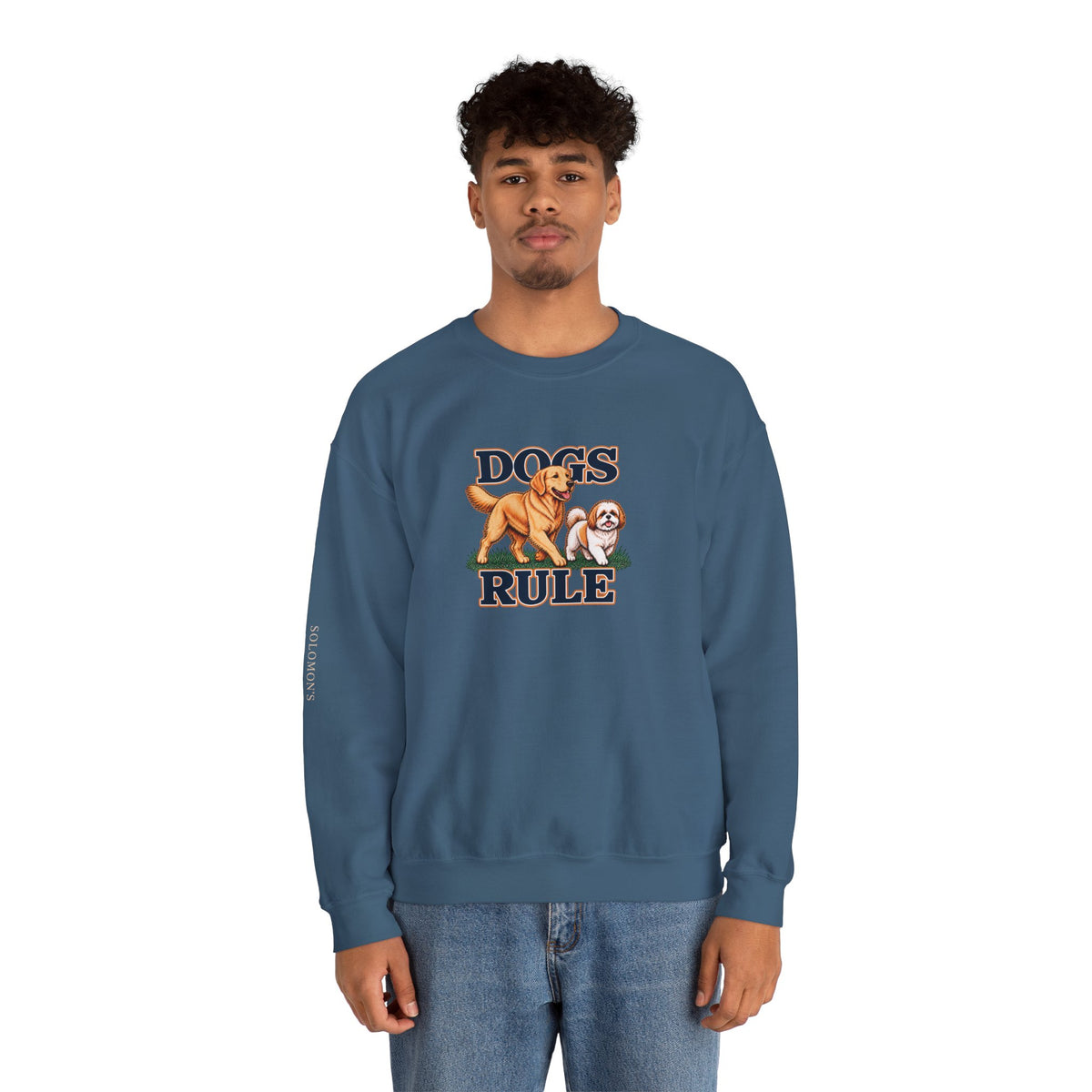 Dogs Rule - Crewneck Sweatshirt - Unisex
