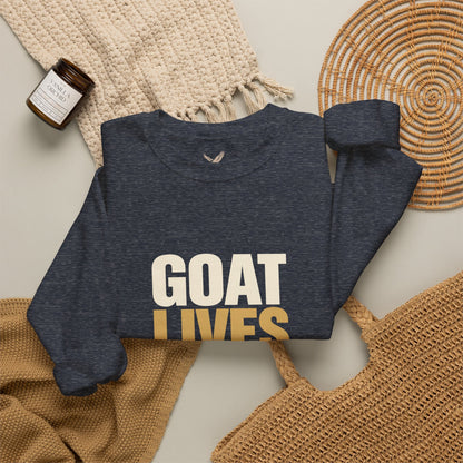 Goat Lives Matter - Crewneck Sweatshirt - Unisex