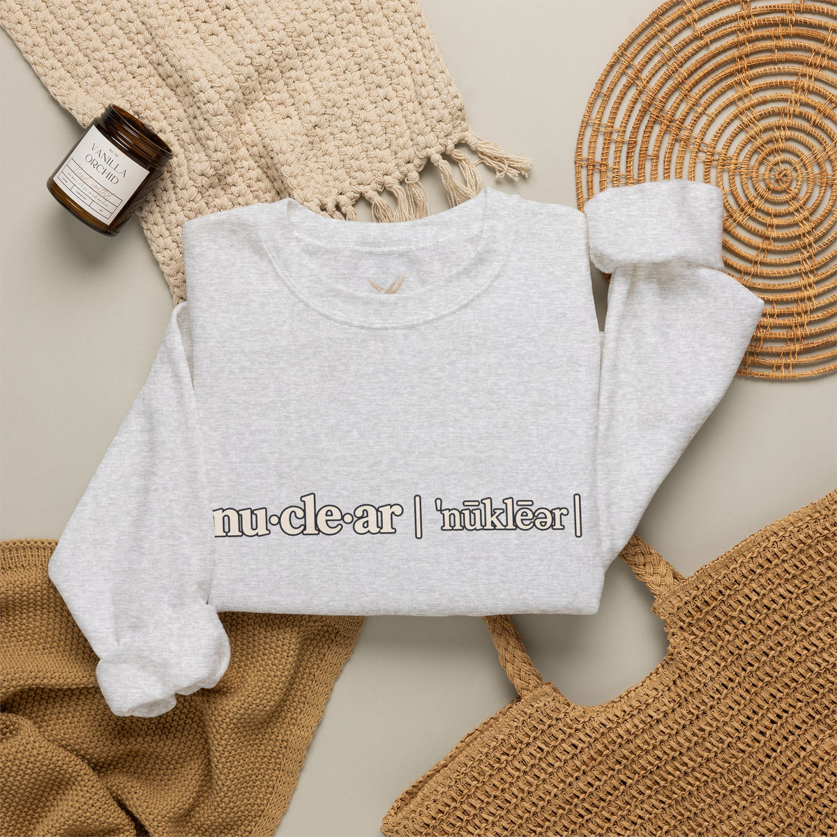 nu-cle-ar - Crewneck Sweatshirt - Unisex