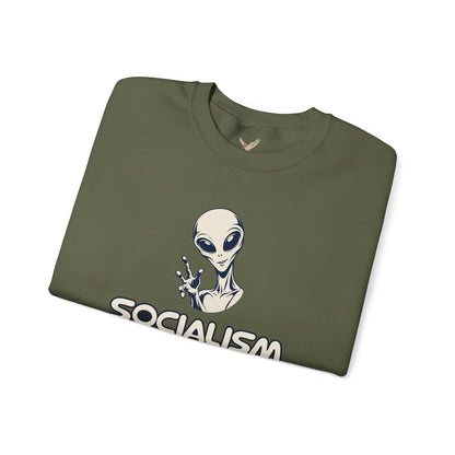 Friendly Alien - Crewneck Sweatshirt - Unisex