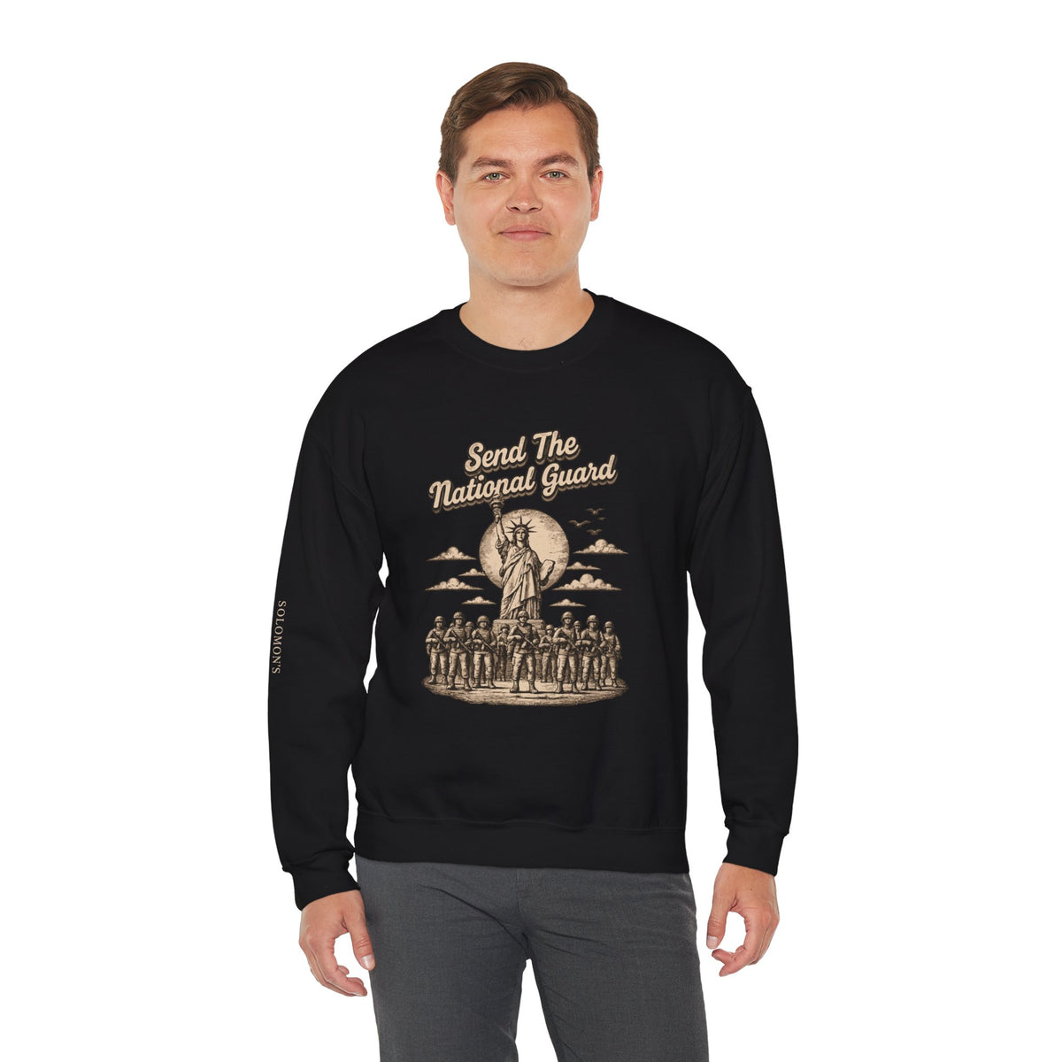 Send the National Guard - Crewneck Sweatshirt - Unisex