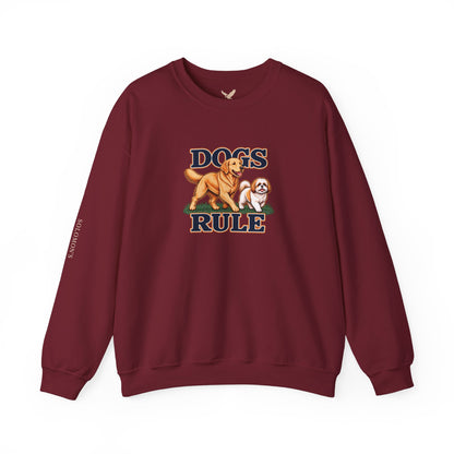 Dogs Rule - Crewneck Sweatshirt - Unisex