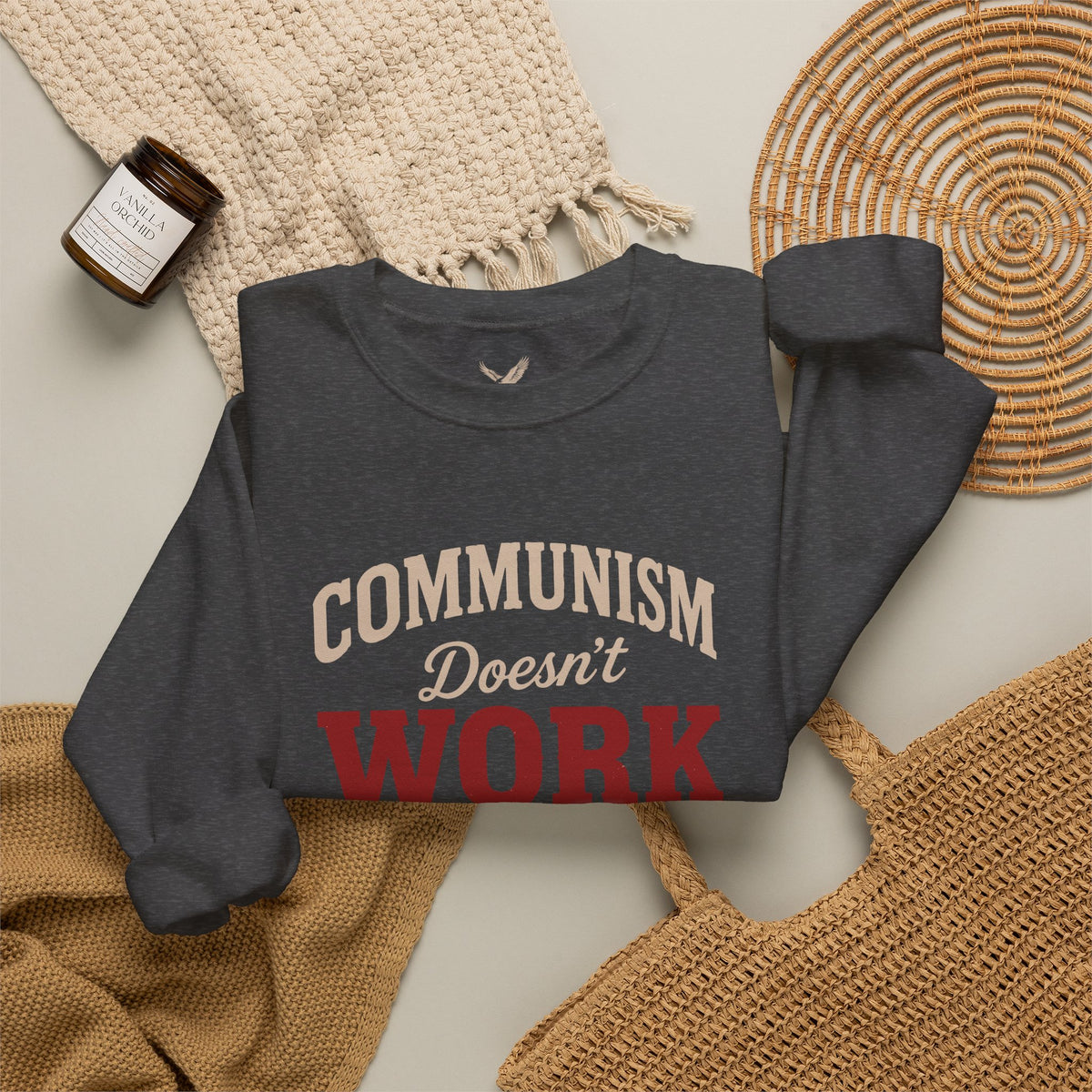 Communism Doesn't Work - Crewneck Sweatshirt - Unisex