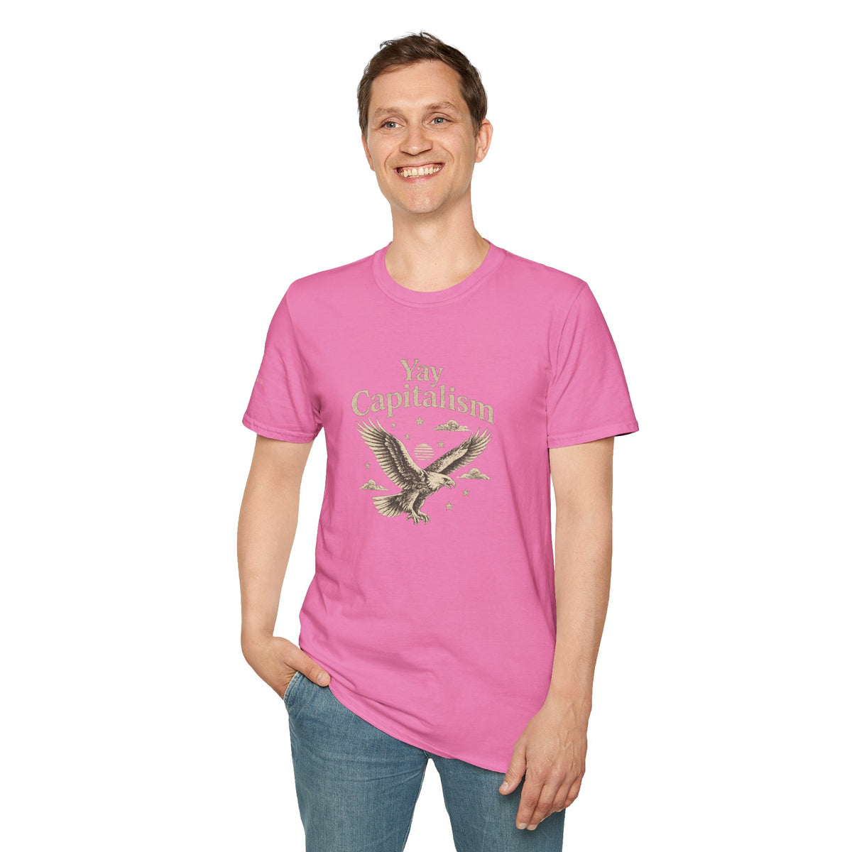 Yay Capitalism Eagle - Short Sleeve T-Shirt - Unisex