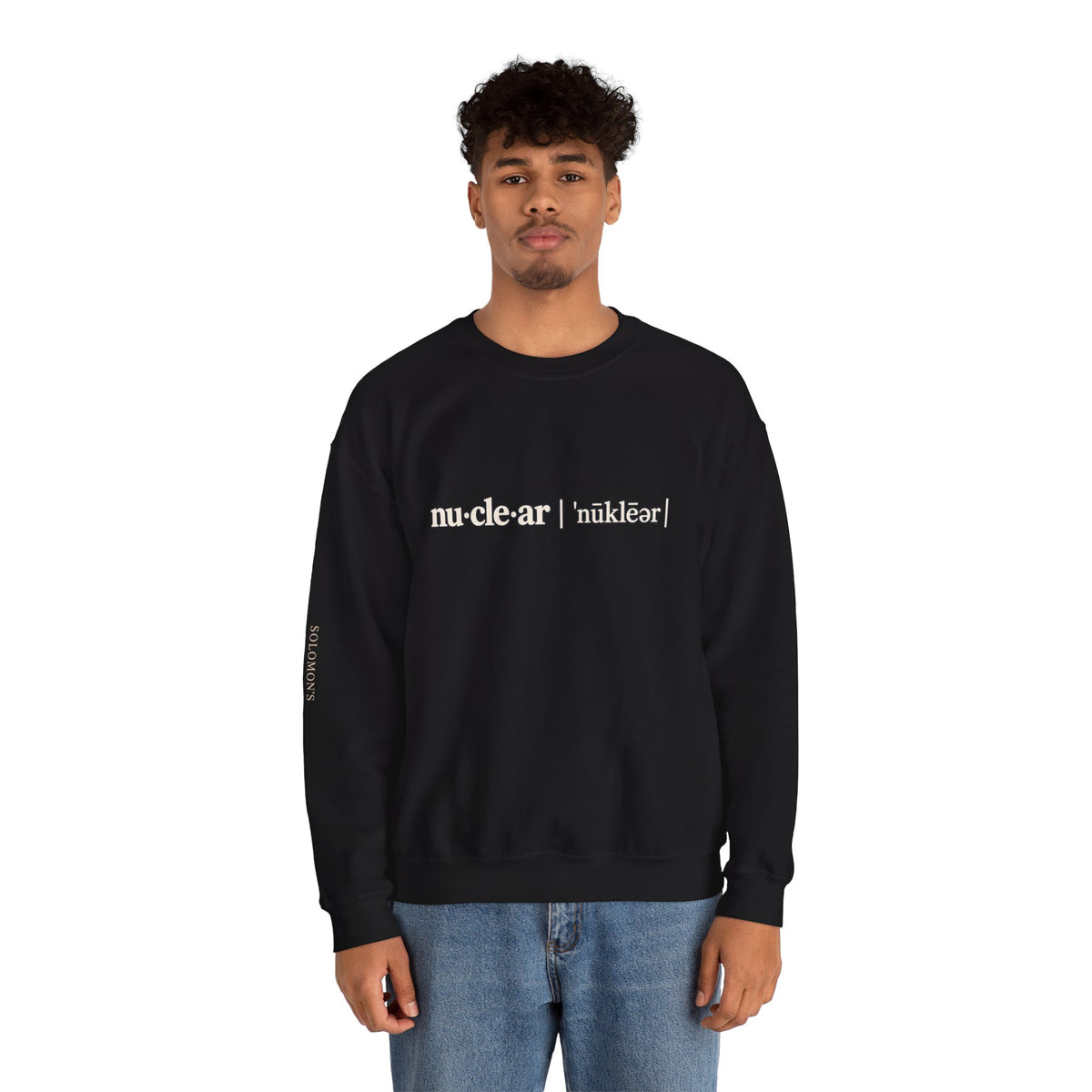 nu-cle-ar - Crewneck Sweatshirt - Unisex