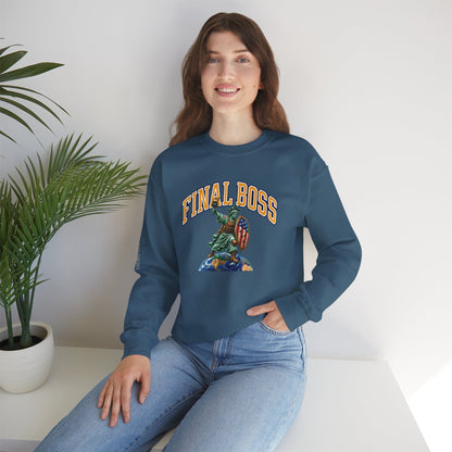 Final Boss - Crewneck Sweatshirt - Unisex