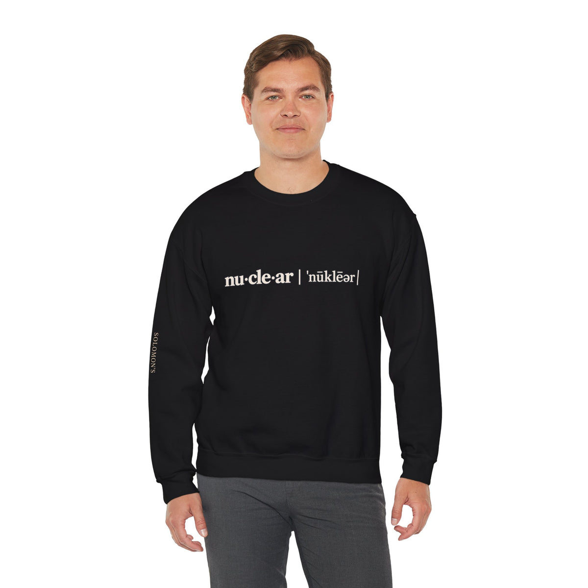 nu-cle-ar - Crewneck Sweatshirt - Unisex