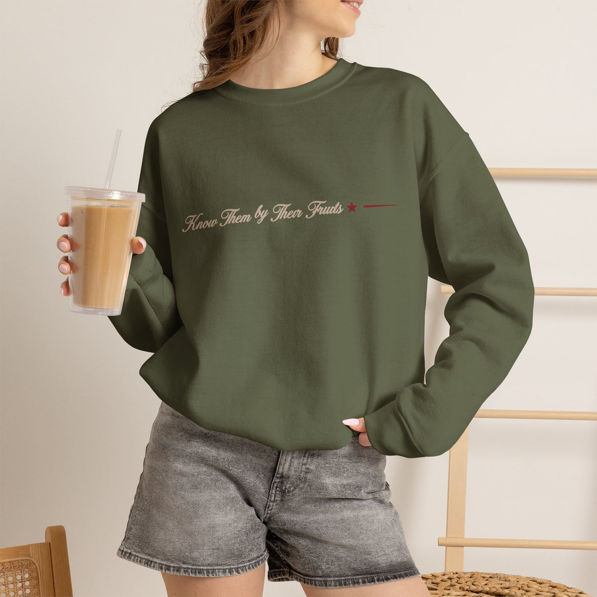 Know Them by Their Fruits - Crewneck Sweatshirt - Unisex