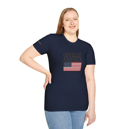 God Bless America (Lg) - Short Sleeve T-Shirt - Unisex