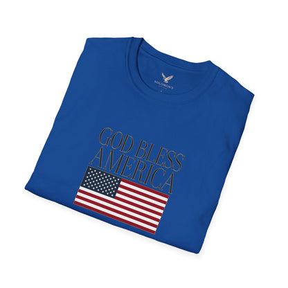 God Bless America (Lg) - Short Sleeve T-Shirt - Unisex