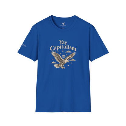 Yay Capitalism Eagle - Short Sleeve T-Shirt - Unisex
