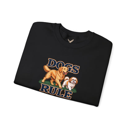 Dogs Rule - Crewneck Sweatshirt - Unisex