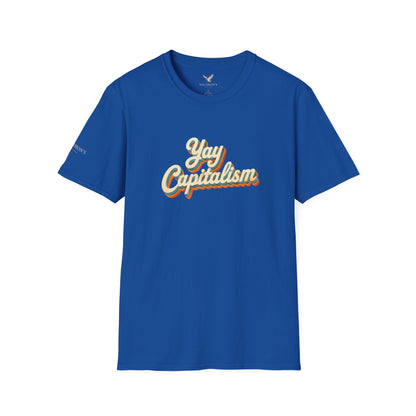 Yay Capitalism Retro - Short Sleeve T-Shirt - Unisex
