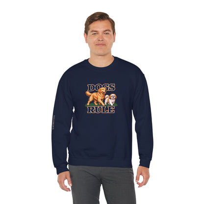 Dogs Rule - Crewneck Sweatshirt - Unisex