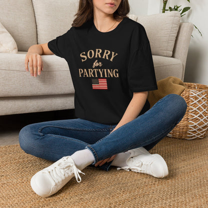 Sorry for Partying - Short Sleeve T-Shirt - Unisex