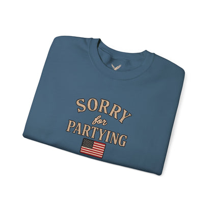 Sorry for Partying - Crewneck Sweatshirt - Unisex