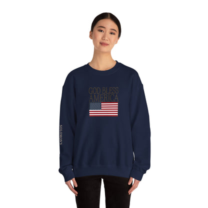 God Bless America Crewneck Sweatshirt - Unisex