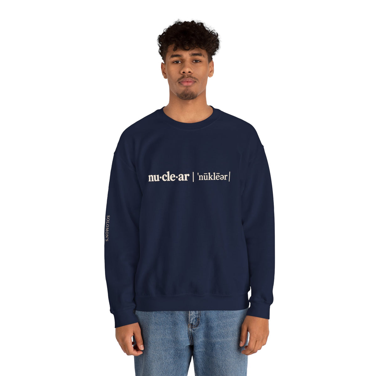 nu-cle-ar - Crewneck Sweatshirt - Unisex