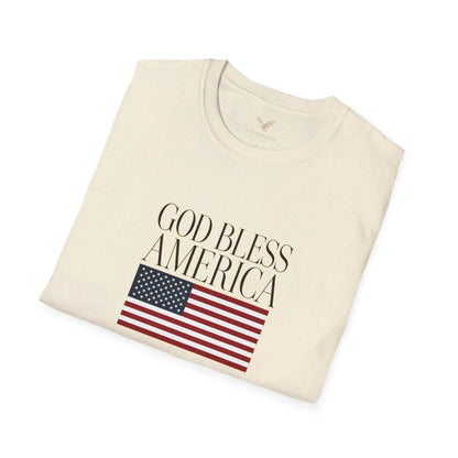 God Bless America (Lg) - Short Sleeve T-Shirt - Unisex