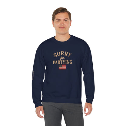Sorry for Partying - Crewneck Sweatshirt - Unisex