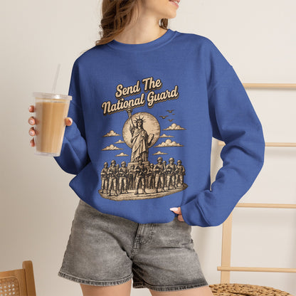 Send the National Guard - Crewneck Sweatshirt - Unisex