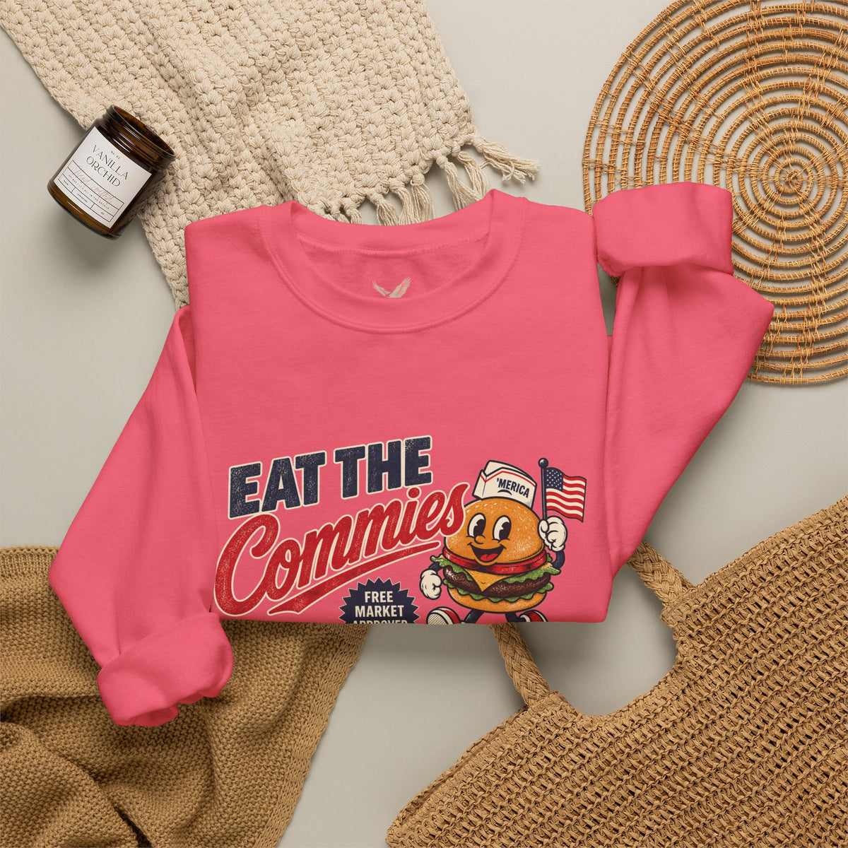 Eat the Commies - Crewneck Sweatshirt - Unisex