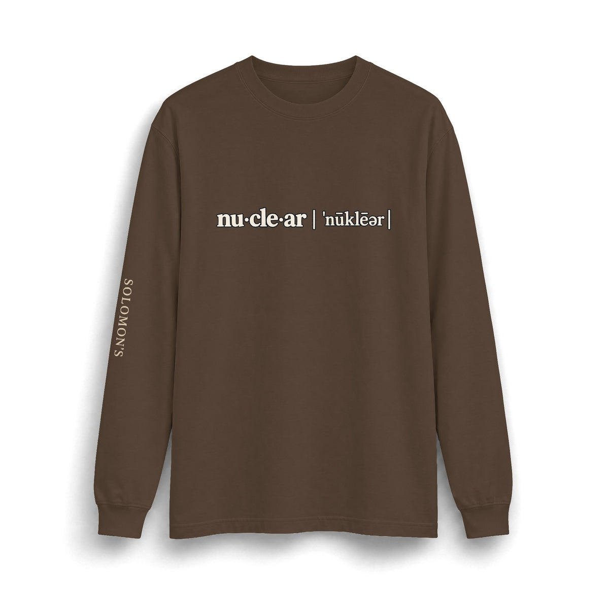 nu-cle-ar - Long Sleeve T-Shirt - Unisex