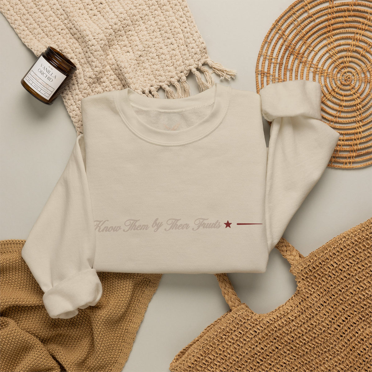 Know Them by Their Fruits - Crewneck Sweatshirt - Unisex