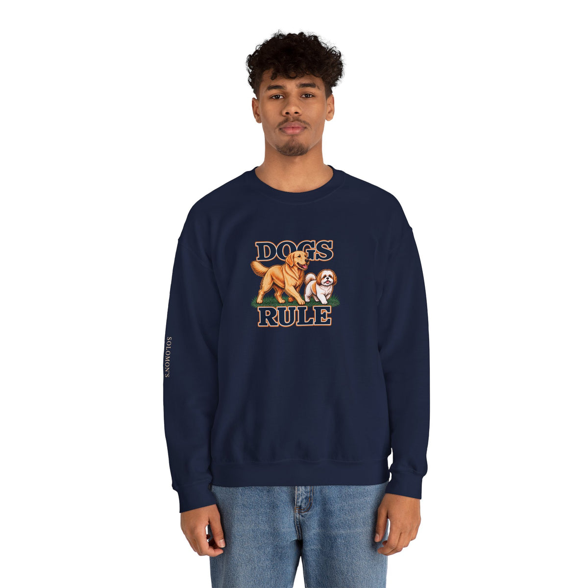 Dogs Rule - Crewneck Sweatshirt - Unisex