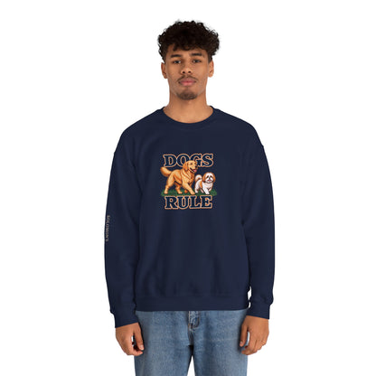 Dogs Rule - Crewneck Sweatshirt - Unisex