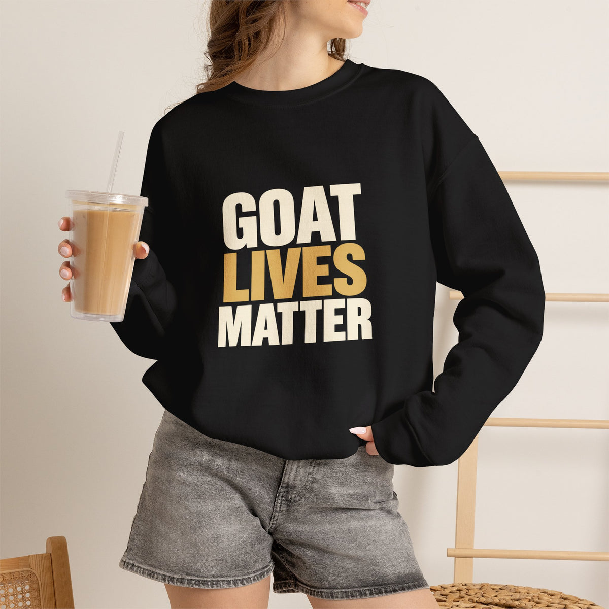 Goat Lives Matter - Crewneck Sweatshirt - Unisex