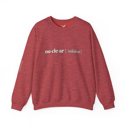 nu-cle-ar - Crewneck Sweatshirt - Unisex