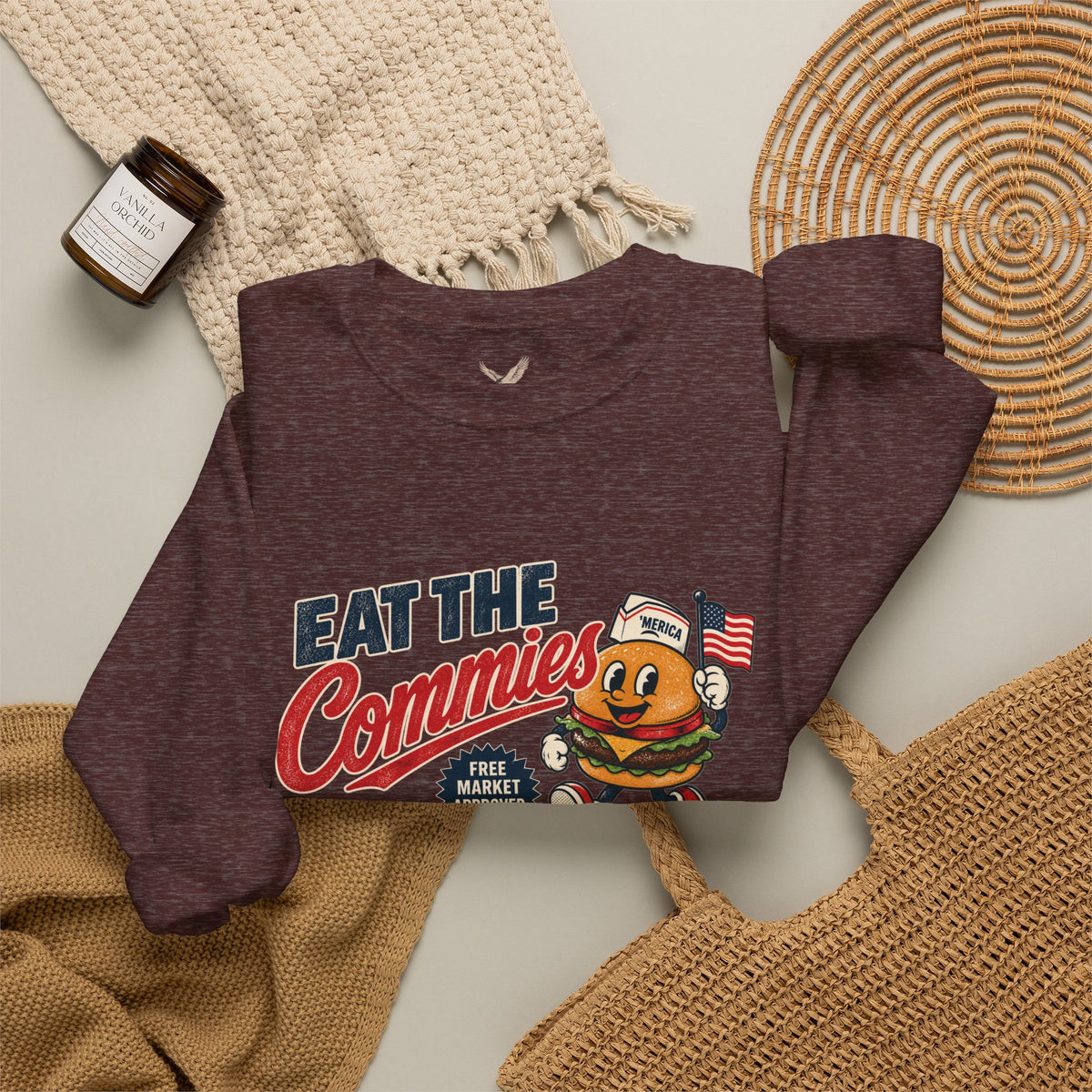 Eat the Commies - Crewneck Sweatshirt - Unisex