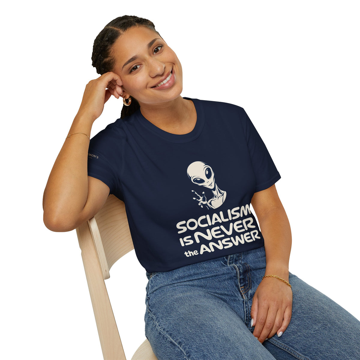 Friendly Alien - Short Sleeve T-Shirt - Unisex